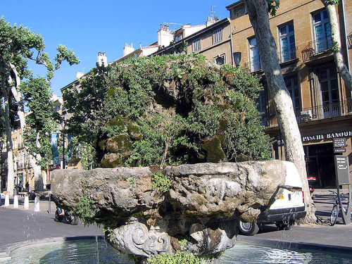 Fontaines à Aix-en-Provence