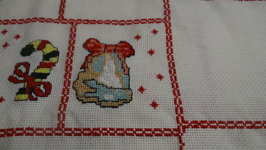 Ma Broderie "Plaid en Fête" (la 7ème semaine)