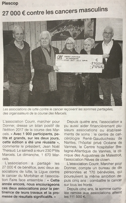 Les "Marcels à Plescop" - Revue de presse 2017 ...