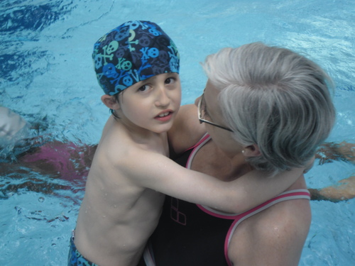 Natation à la piscine du BDC (CP et CP-CE1)