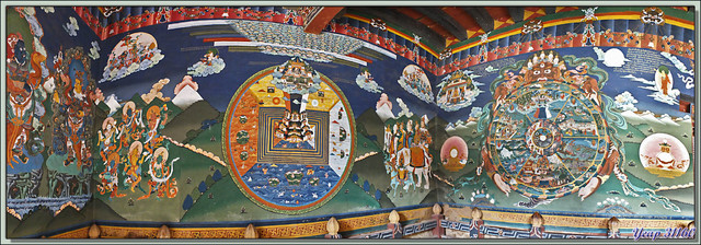 Blog de images-du-pays-des-ours : Images du Pays des Ours (et d'ailleurs ...), Fresques murales - Dzong de Trongsa - Bhoutan