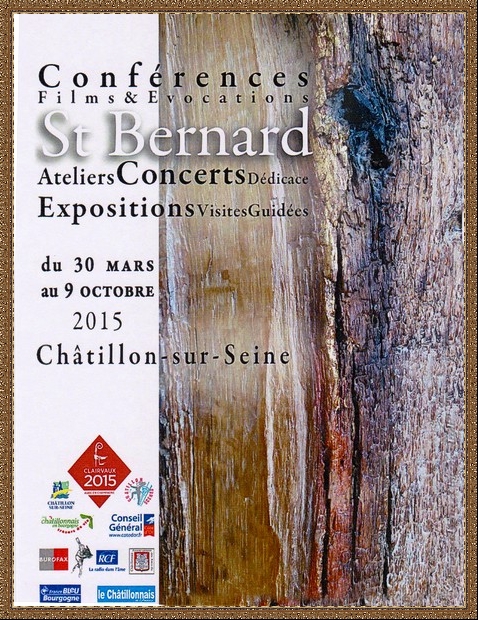Présentation  des animations prévues à Châtillon sur Seine pour commémorer le 900ème anniversaire de la fondation de l'abbaye de Clairvaux