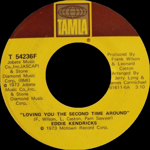Eddie Kendricks : Album " Eddie Kendricks " Tamla Records T 327L [ US ]