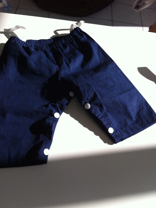 Pantalon bleu marine Camille