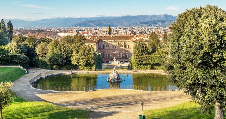 Italie - 2ème jour --Florence suite - la parc boboli 