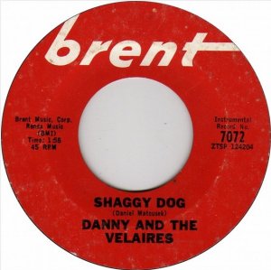 DANNY AND THE VELAIRES - SHAGGY DOG - 1966 - 