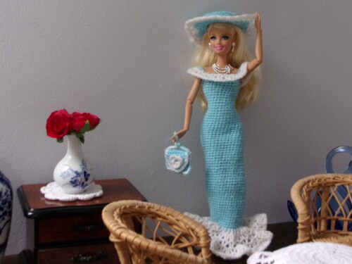 Barbie : Gentiane dans sa robe de soirée