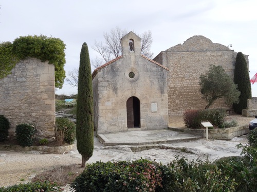 Le çâteau des Baux de Provence (photos)