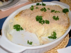 Gratin de manioc