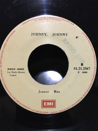 Jeanne Mas - Johnny, Johnny | Releases | Discogs