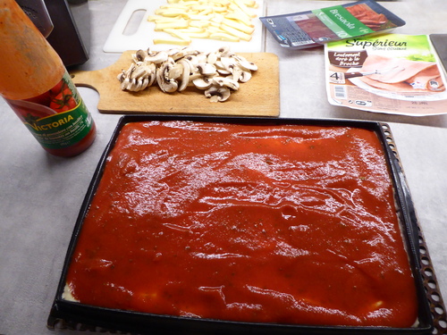 Une Pizza à Pâte liquide