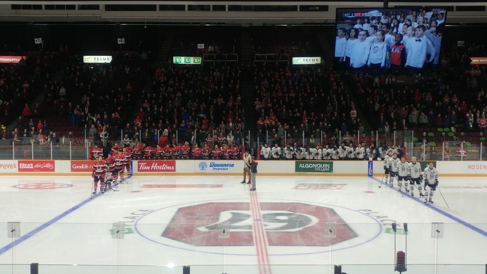 Hockey weekend in Canada: Battle of the Ottawa River: Gatineau Olympiques versus Ottawa 67's