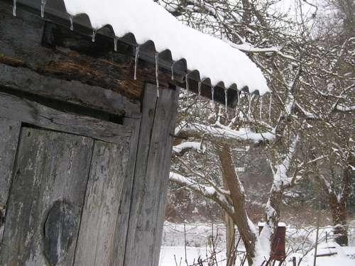 Neige sur Issoudun