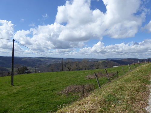 Fin du Cantal et retour gentiment, le 15/03