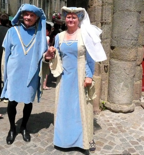 FETES HISTORIQUES  A VANNES (EN L'HONNEUR DE LA DUCHESSE ANNE)