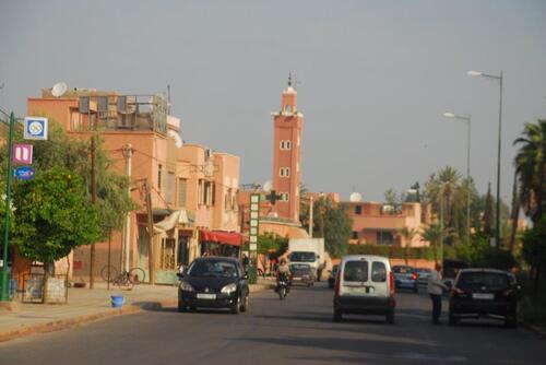 Un petit village après Marrakech
