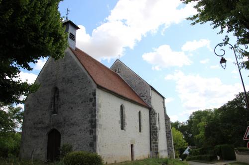 Dimancheville (Loiret), l'église Saint-Blaise