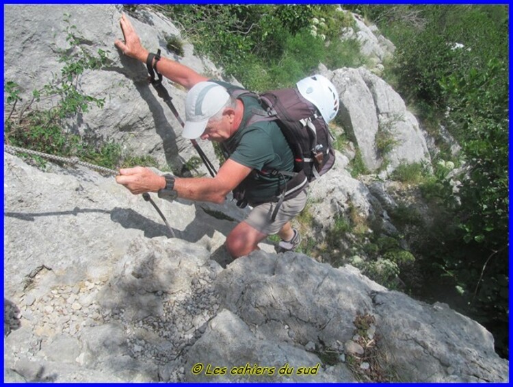 Via ferrata au pic de Céüse