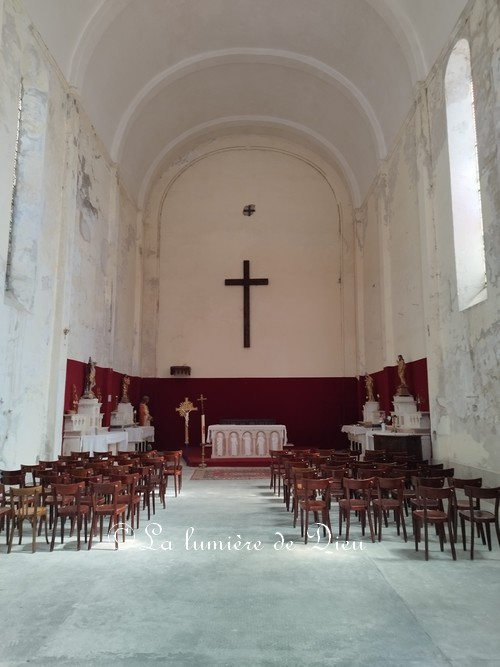 La Palud-sur-Verdon, l'église Notre-Dame de Vauvert