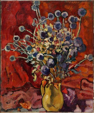 Le bouquet de chardons, Louis Valtat 