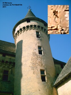 matérialisations au chateau de  Puymartin (2011)
