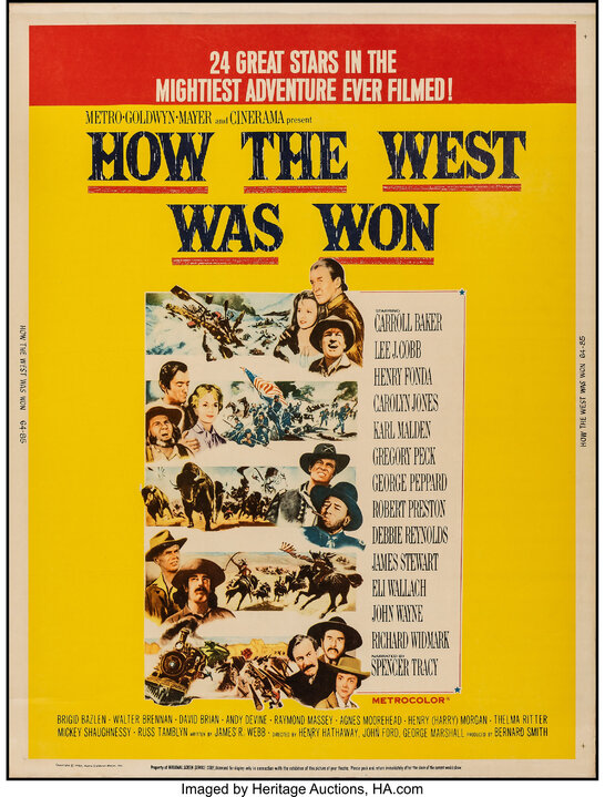 HOW THE WEST WAS WON BOX OFFICE USA 1963