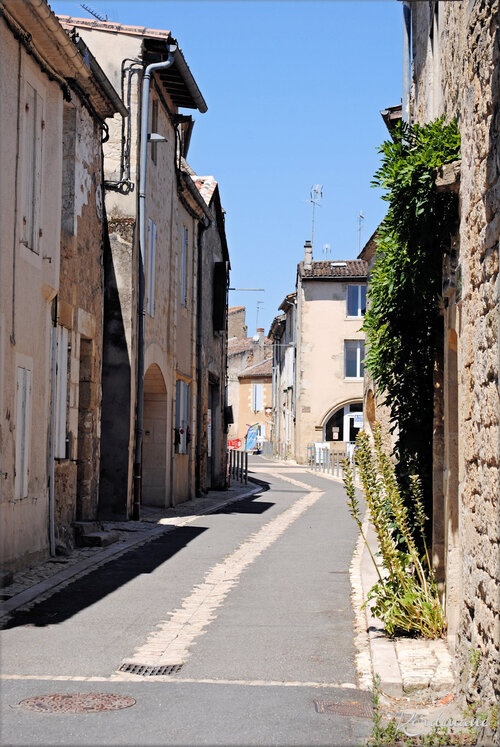 Photos des ruelles de Saint Macaire - Gironde
