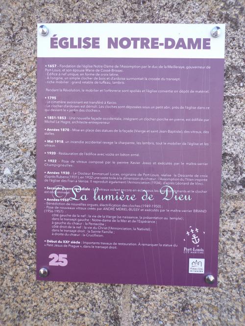 Port-Louis, l'église Notre-Dame de l'Assomption