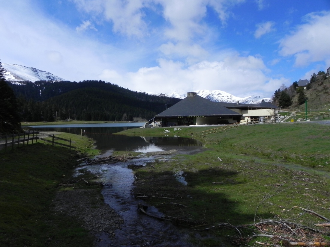 le lac de Fayolle en Avril 2012