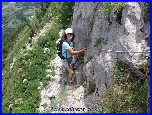 La via ferrata et le pic de Céüse