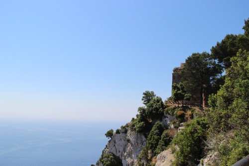 Capri : balade jusque la villa Jovis (nord-est)