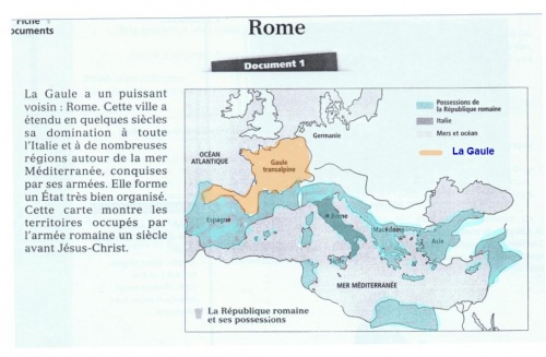 Rome avant la conquête de la Gaule