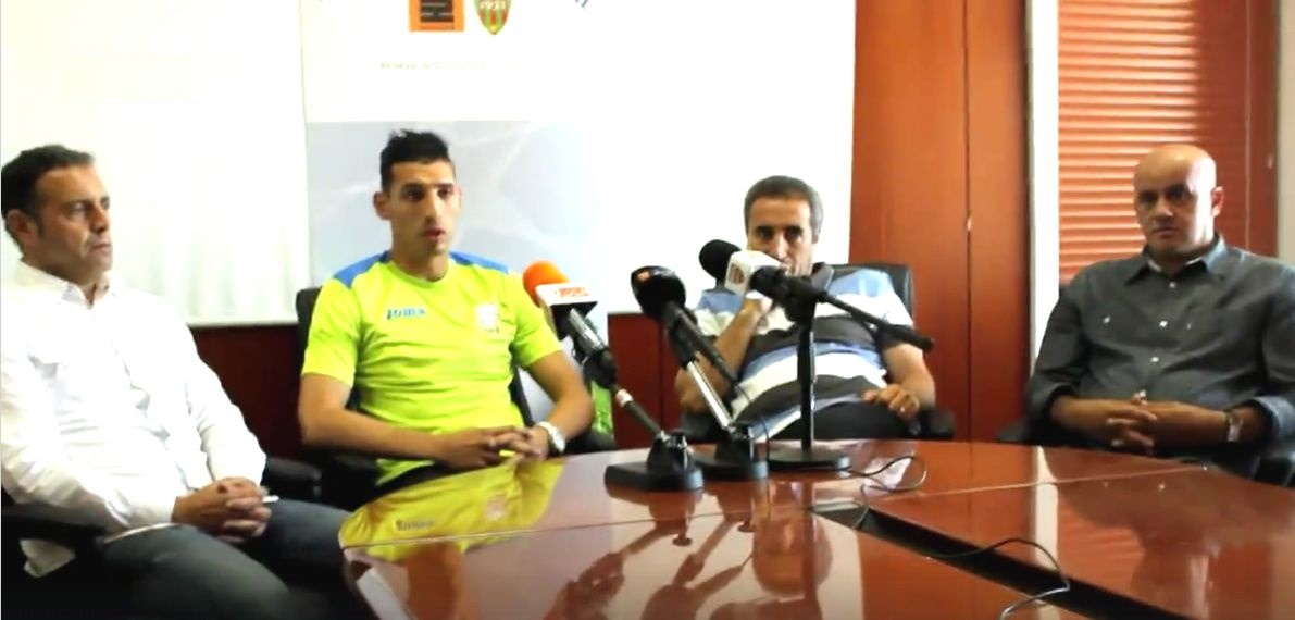 Mardi 14.6.2016 Boussouf Kheireddine du NAHD au Mouloudia
