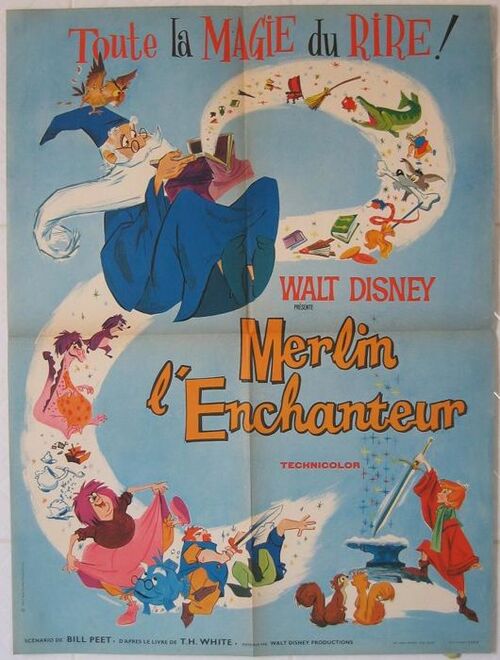 MERLIN L'ENCHAHNTEUR BOX OFFICE FRANCE 1964