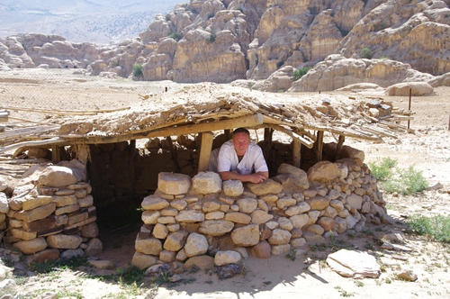 Jacqueline en Jordanie