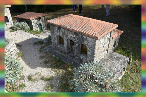 07410 Col du Buisson  village miniature