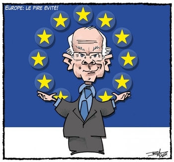 Europe - le pire est évité (dessin de Bado)