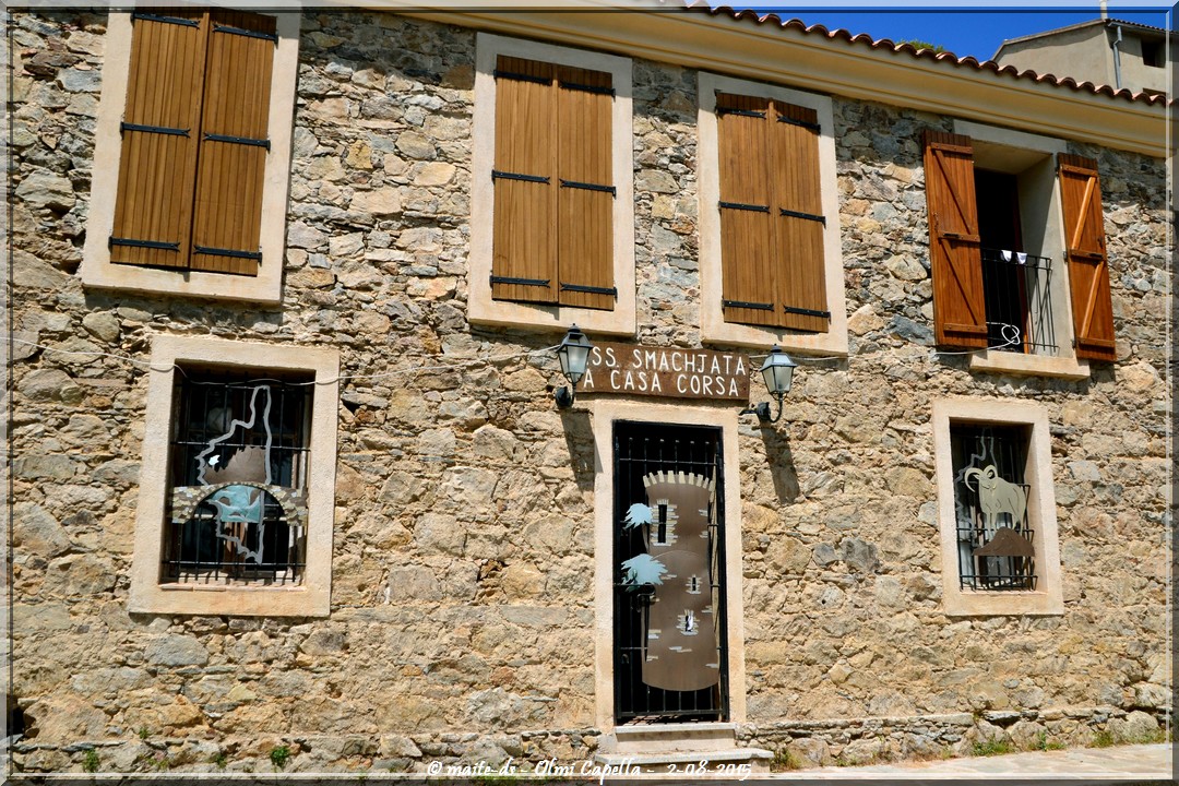 Une jolie façade - Olmi Capella - Corse