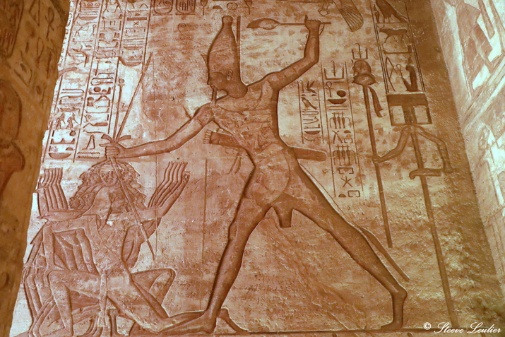 La Batailles de Qadesh, Ramsès II, Grand temple d'Abou Simbel