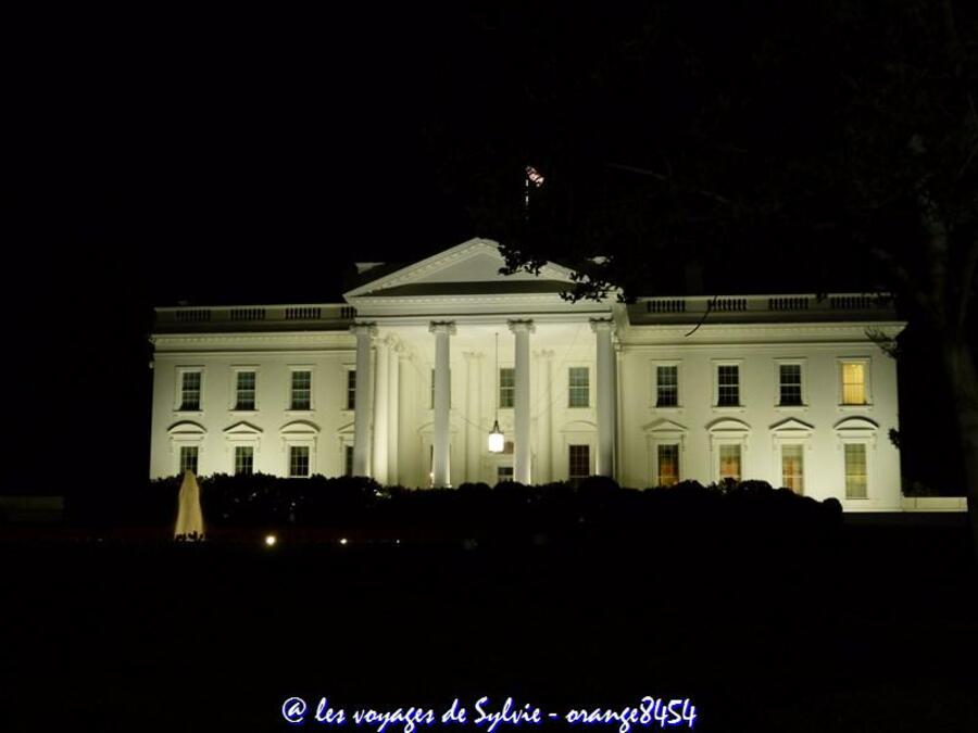 USA WASHINGTON DE NUIT maison blanche