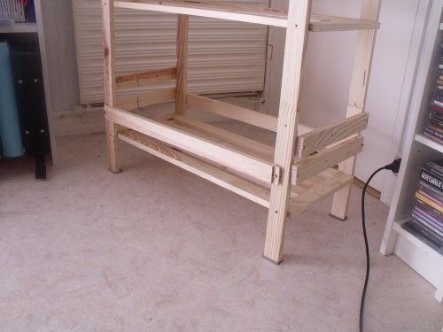 transformation d une étagère en meuble a poupon