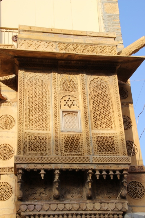 Dans les rues de la citadelle de Jaisalmer