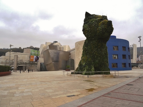 Autour du musée Guggenheim à Bilbao en Espagne (photos)
