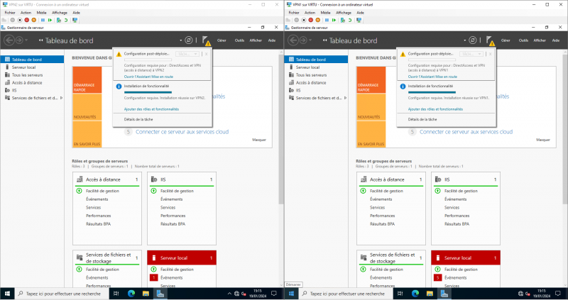 Configurer un VPN L2TP/IPsec de site à site sur Windows Serveur 2022