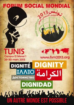 Les Amis de la Vie au FSM de Tunis : suivez-les au jour le jour !