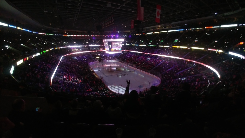 Ottawa Senators 2019-2020 home opener against the New York Rangers