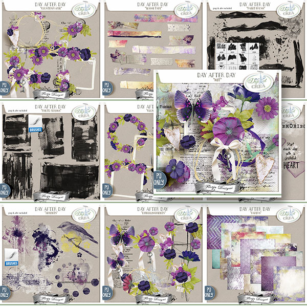 Day After Day { Bundle PU } by Florju Designs