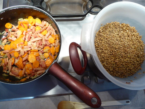 La Salade de Lentilles de Sophie Dudemaine