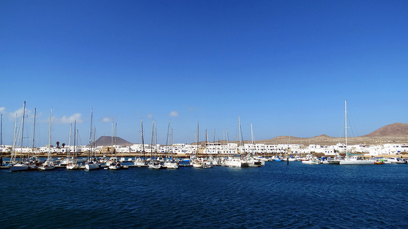 Lanzarote : La Graciosa - le départ