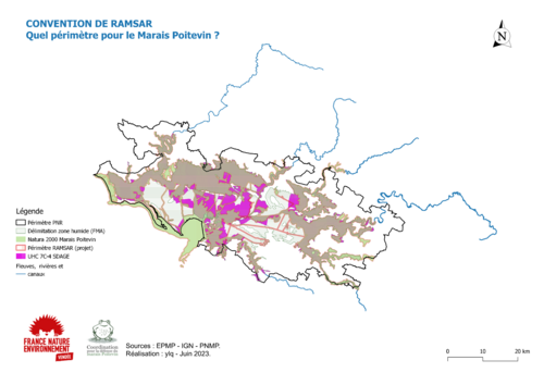 Le Marais Poitevin inscrit sur la liste des zones humides d'importance internationale RAMSAR